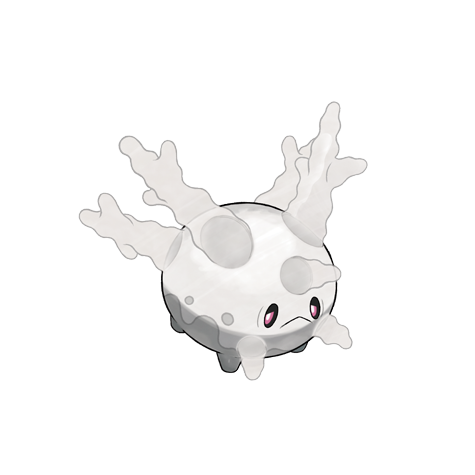 Corsola Galar official artwork