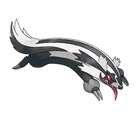 Linoone - dark/normal type Pokémon #10175