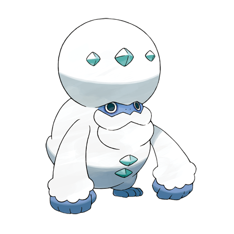 Darmanitan Galar Standard official artwork