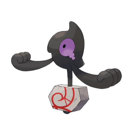 Yamask Galar official artwork