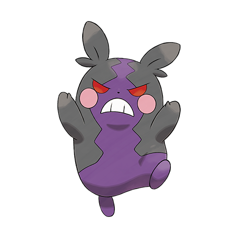 Morpeko Hangry official artwork