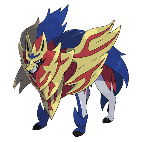 Zamazenta Crowned official artwork