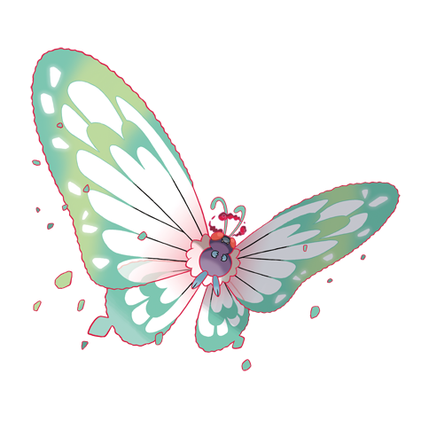 Butterfree-gmax - bug/flying type Pokémon #10198