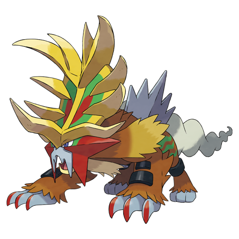 Gouging Fire - fire/dragon type Pokémon #1020