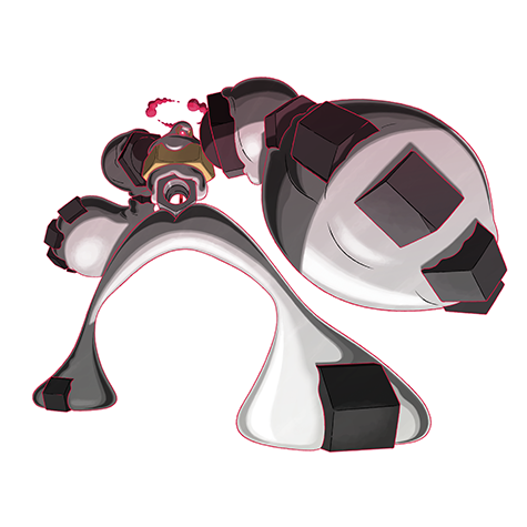 Melmetal Gmax official artwork