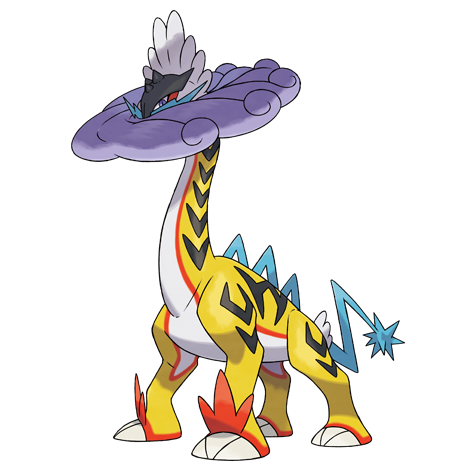 Raging Bolt - electric/dragon type Pokémon #1021