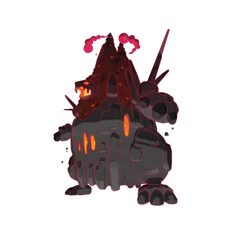 Coalossal Gmax official artwork