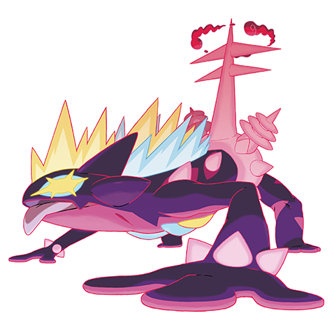 Toxtricity - electric/poison type Pokémon #10228