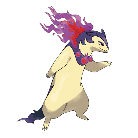 Typhlosion Hisui official artwork
