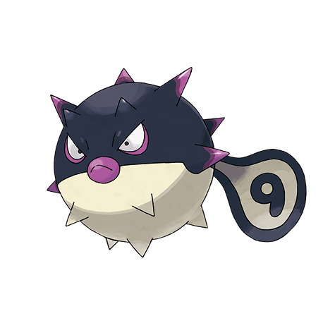 Qwilfish - dark/poison type Pokémon #10234