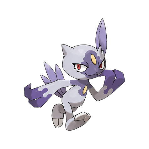 Sneasel Hisui official artwork