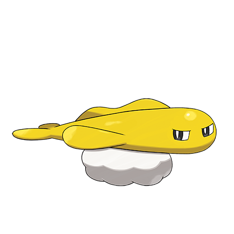 Tatsugiri Stretchy official artwork