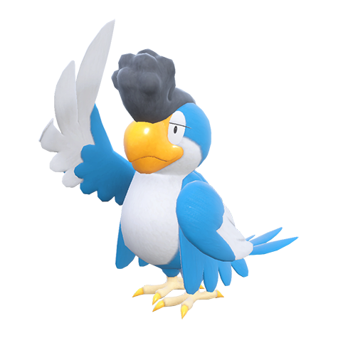 Squawkabilly Blue Plumage official artwork