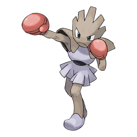 Hitmonchan official artwork