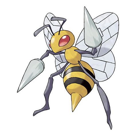 Beedrill official artwork