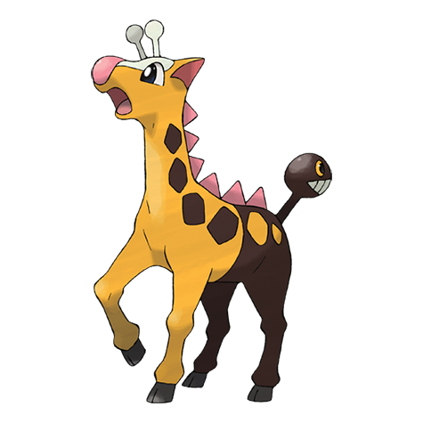 Girafarig official artwork