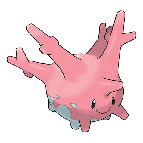 Corsola official artwork