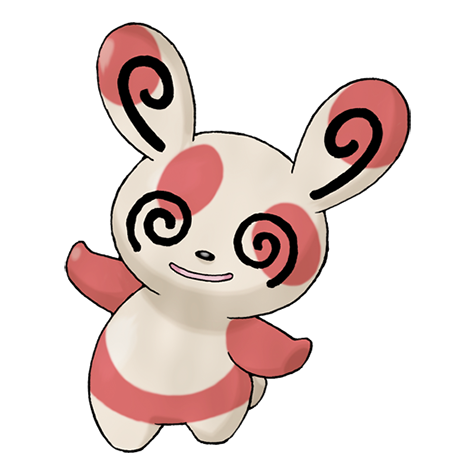 Spinda official artwork