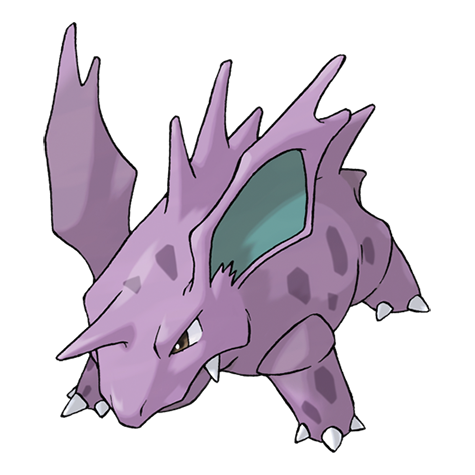 Nidorino official artwork