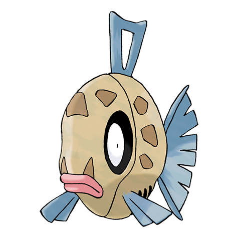 Feebas - water type Pokémon #349