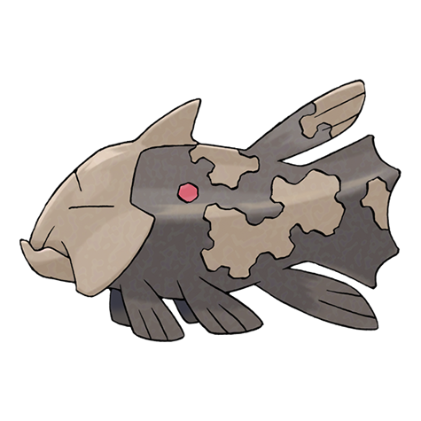 Relicanth - water/rock type Pokémon #369