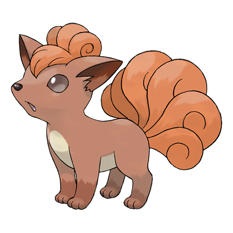 Vulpix official artwork