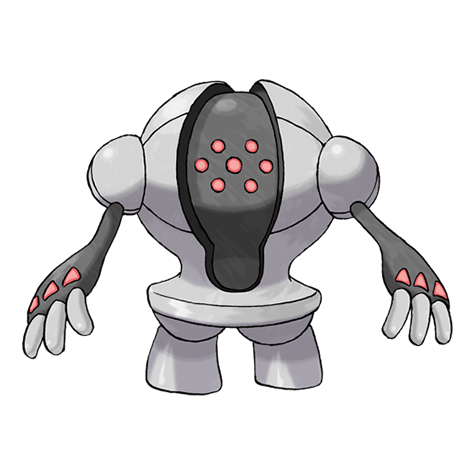 Registeel official artwork