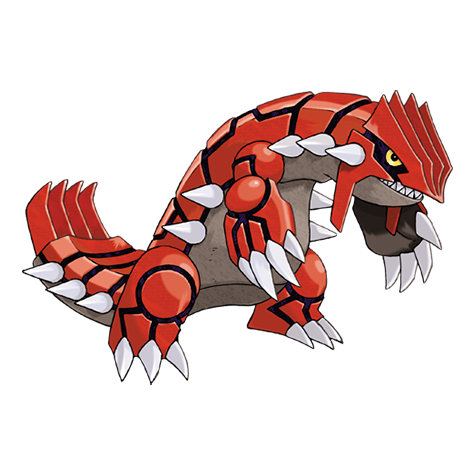 Groudon official artwork