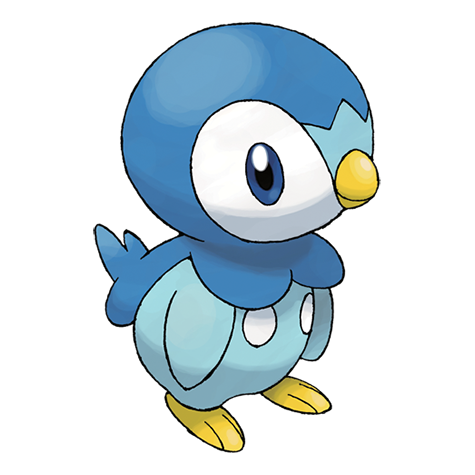 Piplup - water type Pokémon #393