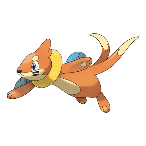 Buizel official artwork
