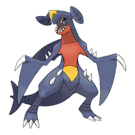 Garchomp official artwork