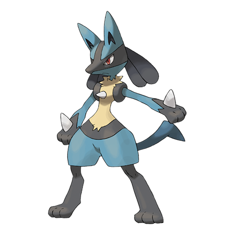 Lucario official artwork