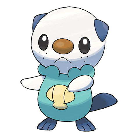 Oshawott official artwork