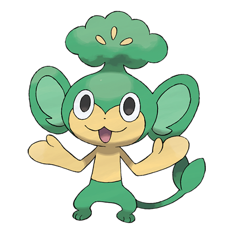 Pansage - grass type Pokémon #511
