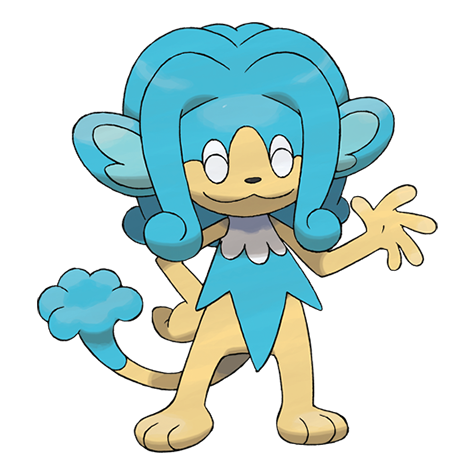 Simipour - water type Pokémon #516