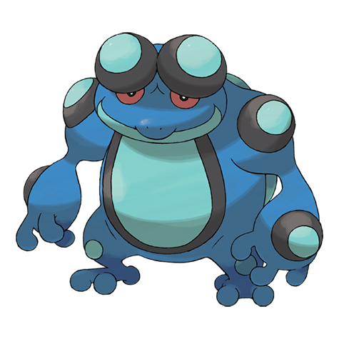 Seismitoad - water/ground type Pokémon #537