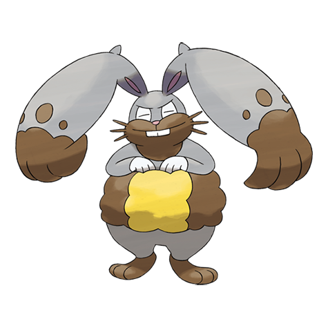 Diggersby - normal/ground type Pokémon #660