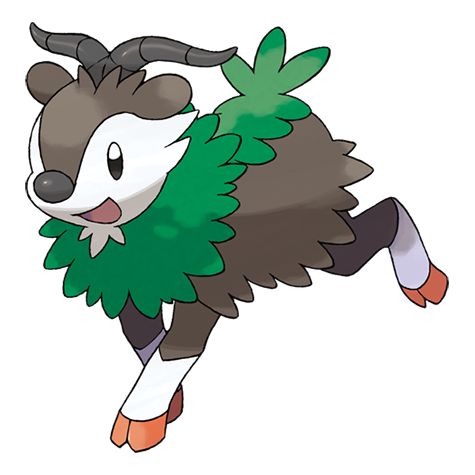 Skiddo - grass type Pokémon #672