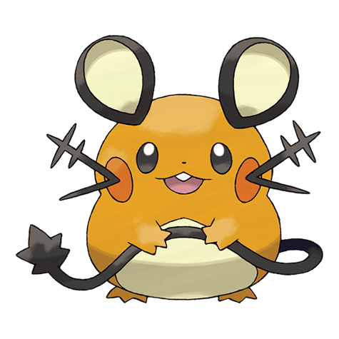 Dedenne official artwork