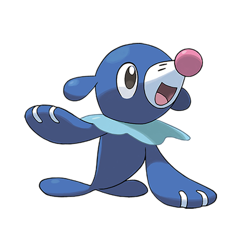 Popplio official artwork