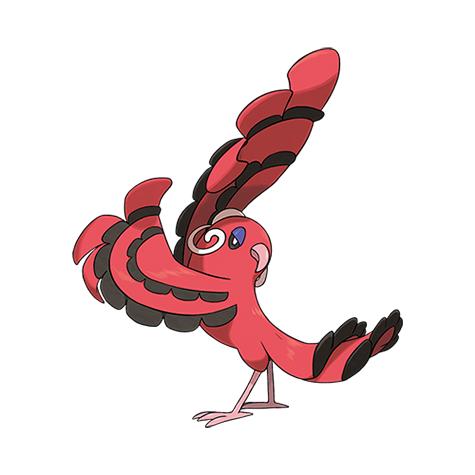 Oricorio - fire/flying type Pokémon #741