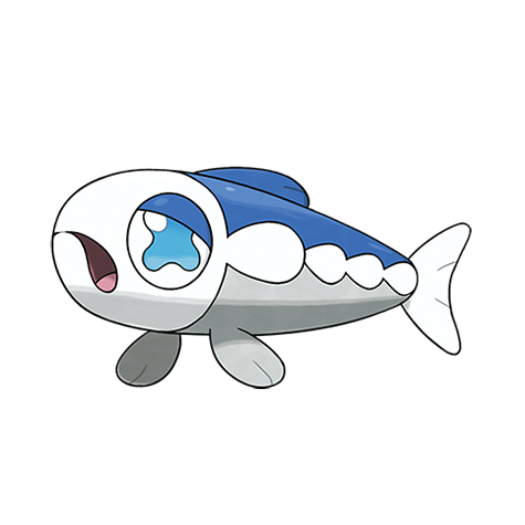 Wishiwashi-solo - water type Pokémon #746