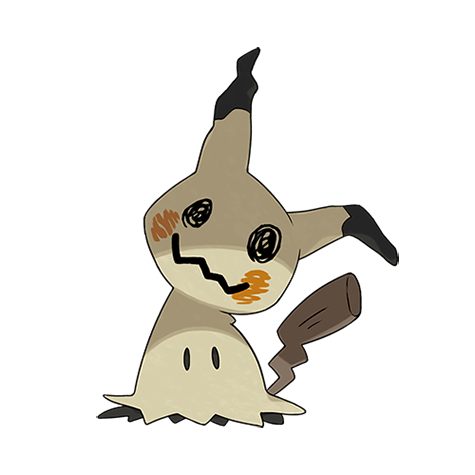 Mimikyu Disguised official artwork