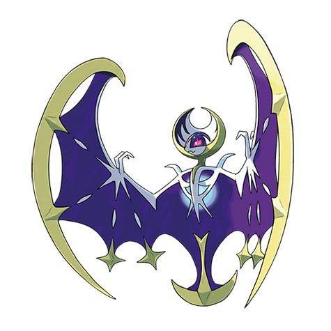 Lunala official artwork