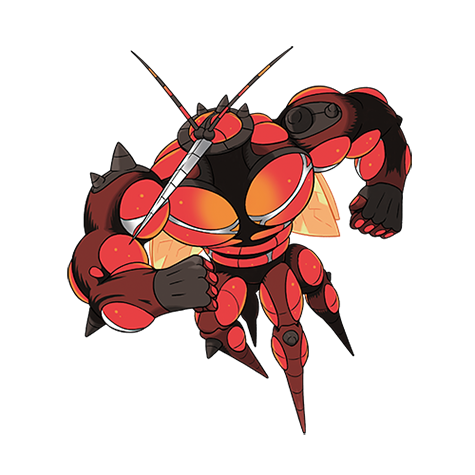 Buzzwole - bug/fighting type Pokémon #794