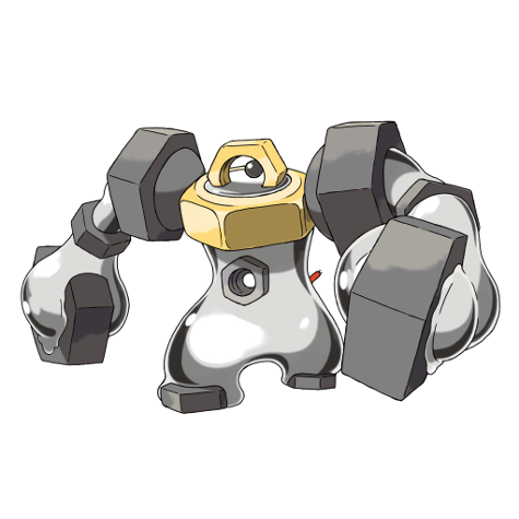 Melmetal official artwork