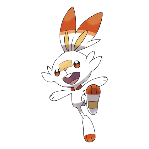 Scorbunny - fire type Pokémon #813