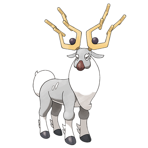 Wyrdeer - normal/psychic type Pokémon #899
