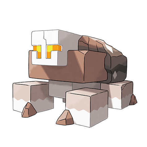 Naclstack - rock type Pokémon #933