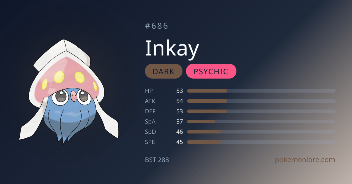 Inkay Pokédex (#686)